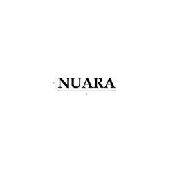 Découpe de lettres : "NUARA"