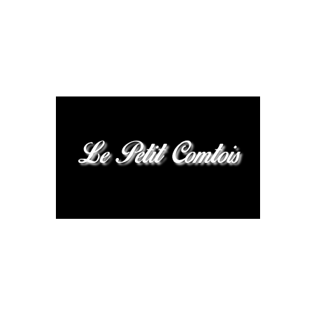 Découpe de lettres : "Le Petit Comtois"