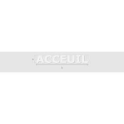 Découpe de lettres : "ACCEUIL"