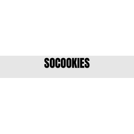 Découpe de lettres : "SOCOOKIES"
