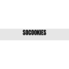 Découpe de lettres : "SOCOOKIES"