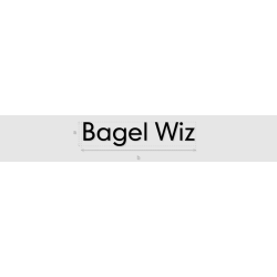 Découpe de lettres : "Bagel...