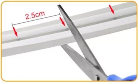 le néon led est secable